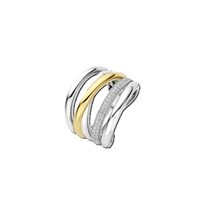 Ring Ti Sento Milano Woman in Silver Cubic Zirconia 12421ZY/56